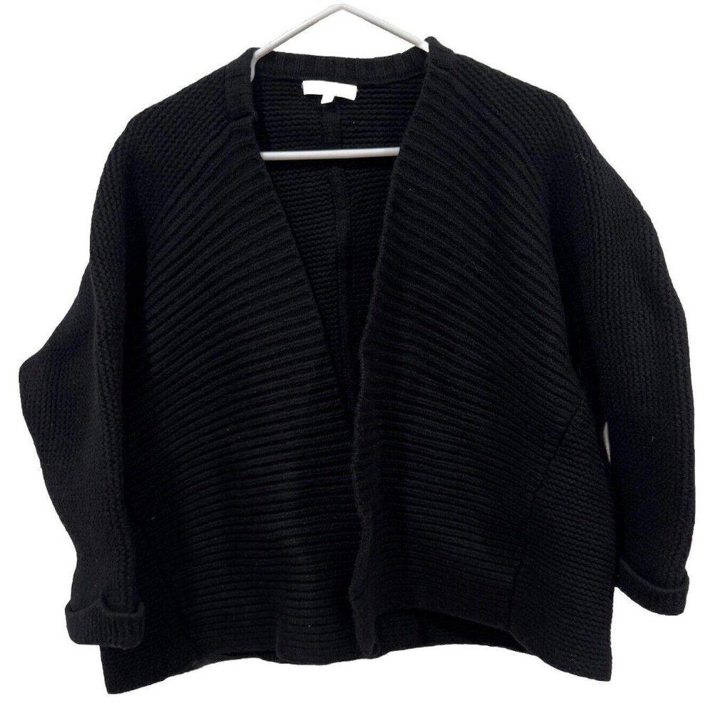 Womens Madewell cardigan black‎ knit xs/s xsmall small